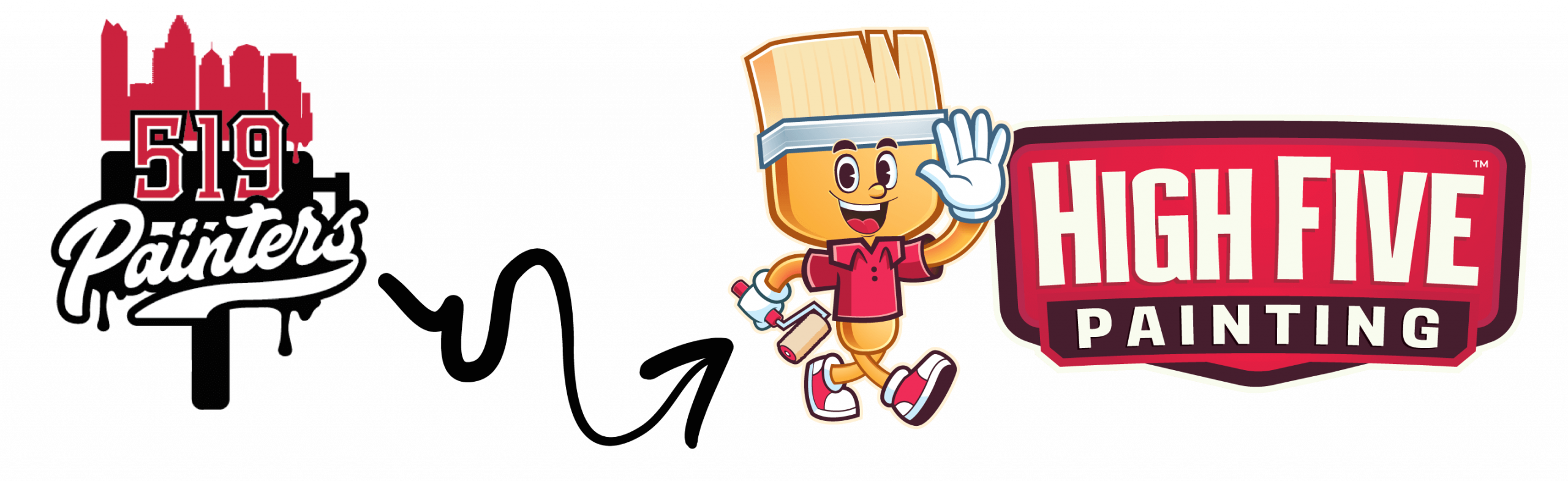 519 painters is now high five painting